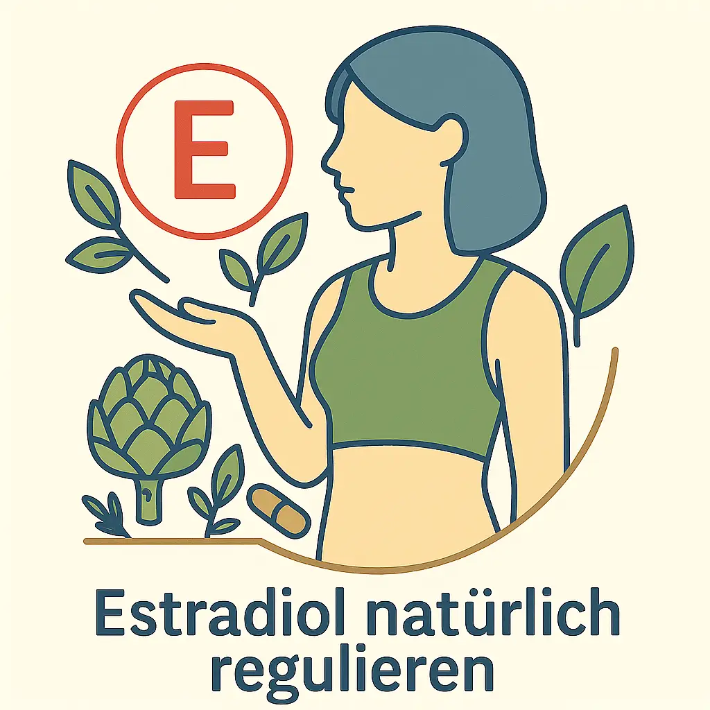 Symbolbild zur natürlichen Regulation von Estradiol bei hormoneller Dysbalance