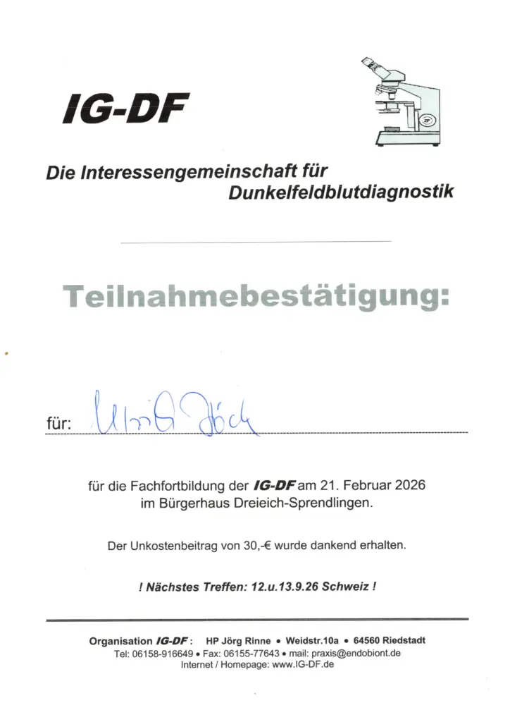 IGDF Fachfortbildung 02/2026