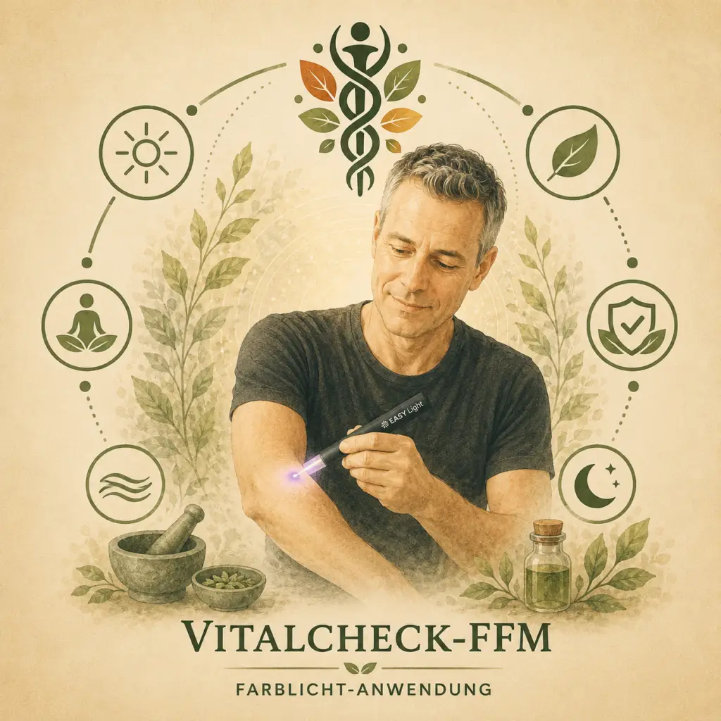 Vitalcheck-FFM - Lightstick - Anwendung Mensch